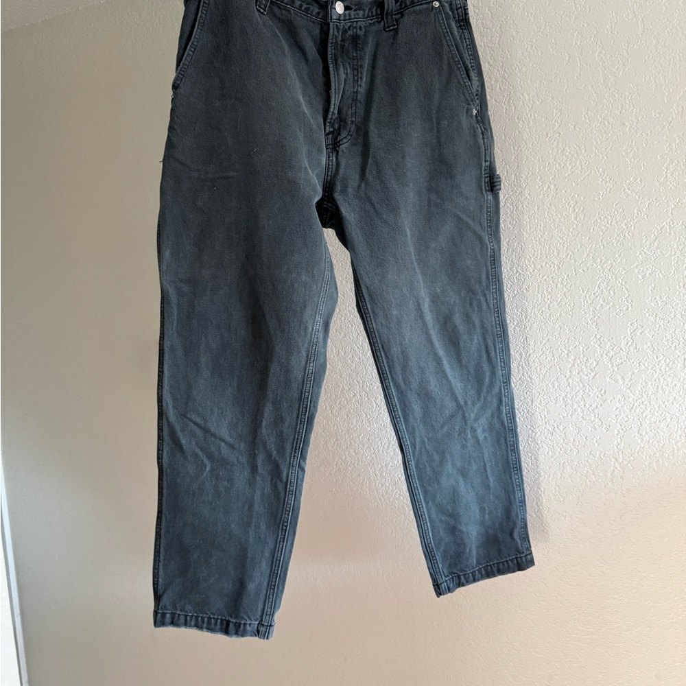 Abercrombie & Fitch Gray Rigid Denim Jeans